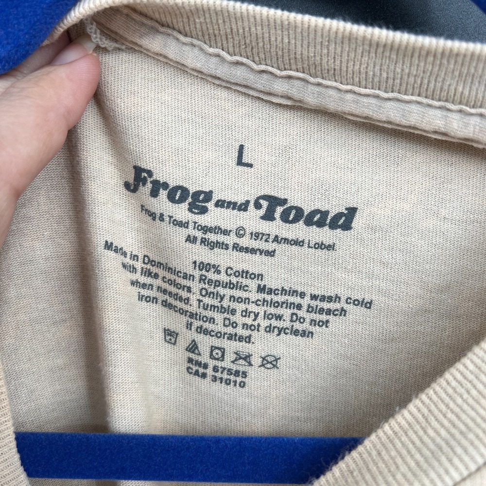 Frog And Toad best friends bibliophile book lover graphic t-shirt top kidcore L - Picture 4 of 6